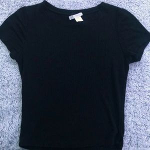 Black Crop Top